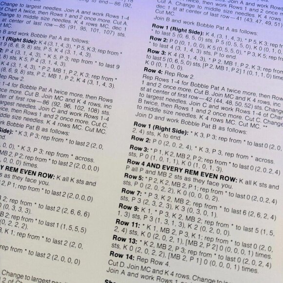 Susan Bates Patons Cotton Tops 80s Knitting Patterns Vintage Booklet 21 Pages 🧵 - Picture 5 of 9